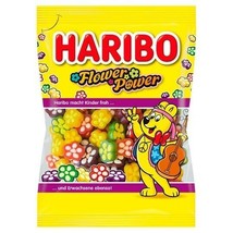 HARIBO FLOWER POWER gummies Snack pack 100g-Made in EUROPE -FREE SHIP - £5.89 GBP