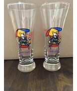 Spuds Mckenzie Bud Light Party ‘87 Animal Pilsner Beer Glasses Set of 2 - $19.80