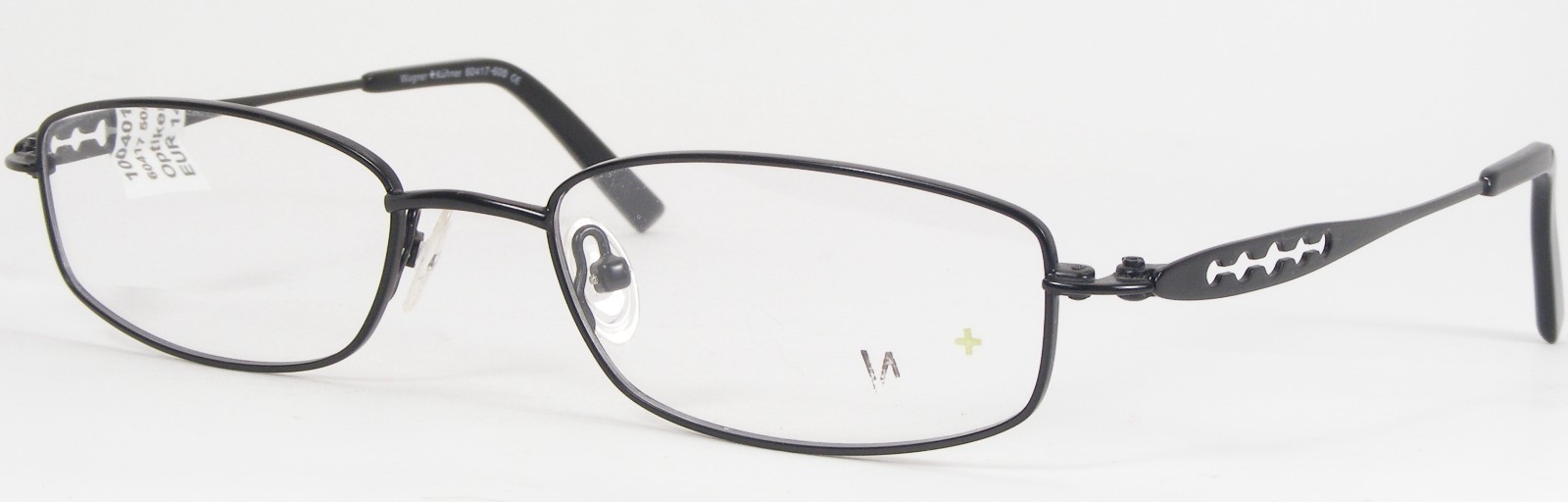 Wagner &amp; Kühner Kuhner WK 60417 600 Black UNIQUE RARE EYEGLASSES FRAME 5... - $69.30