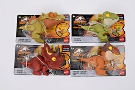 Jurassic World Camp Cretaceous Snap Squad Set Of 4 Dinosaur Short Card - £29.20 GBP