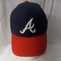 Atlanta Braves Logo New Era MLB  Hook and Loop Adjustable Hat Dad Cap  - £16.53 GBP