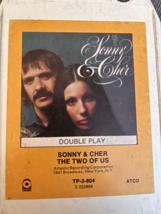 Sonny &amp; Cher The Two Of Us Double Play ATCO 8-Track Tape TP-2-804 - £5.49 GBP