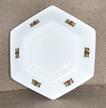 Vintage Handmade Strawberry And Daisies Pedestal Candy Dish Cottagecore - £10.98 GBP
