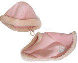 Build A Bear workshop Pink Suede Look Coat &amp; Hat for 4 Legged Animals - $17.81