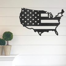 USA Flag - Steel Sign - Housewarming Patriotic Party Gift - Son to Dad Gift - Fa - £54.59 GBP