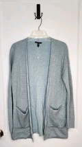 EILEEN FISHER Peruvian Organic Cotton Blend Cardigan Seafoam Texture Poc... - $70.13
