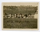 Ladies Hidden Behind Dirt Wall 1920&#39;s Photograph - £11.11 GBP