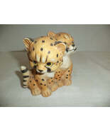 Three Enesco Endangered Young Ums Cheetah Figurines - €42,62 EUR