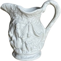 Vintage Portmeirion Parian British Heritage Bisque Pitcher Jug Floral 4-... - €8,31 EUR