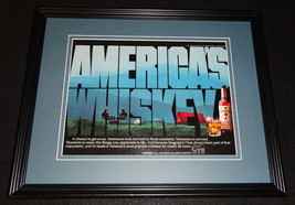 1985 Seagram&#39;s America&#39;s Whiskey 11x14 Framed ORIGINAL Vintage Advertise... - $34.64