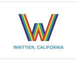 Whittier California Flag Sticker Decal F769 - $1.95+
