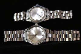Two Wyler Watches One Automatic and One Manual Rare Find Matching Pair - $557.99