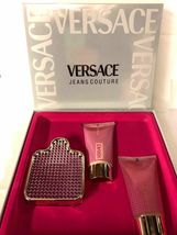 Versace Jeans Couture Glam Perfume 2.5 Oz Eau De Toilette Spray 3 Pcs Gift Set image 5