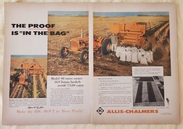 Allis Chalmers 1959 Magazine Advertisement All Crop Harvester - £14.94 GBP