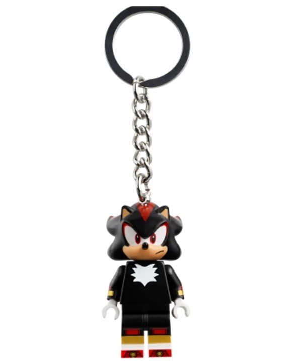 Lego shadow the hedgehog keychain - $15.99