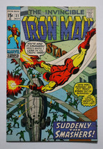1970 Invincible Iron Man 31 by Marvel Comics 11/70, Bronze Age 15¢ Ironman cover - £22.37 GBP