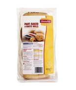 Glutafin Gluten Free 4 Part-Baked White Rolls 200g - $12.62