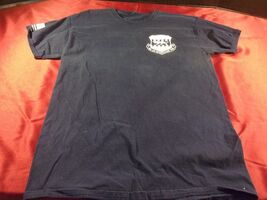 RARE MILITARY 332D AIR EXPEDITIONARY WING MSAB 250 MILE CLUB BLUE SHIRT ... - $80.82 CAD