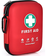 First Aid Kit - 170 Pieces Hard Case and Lightweight - Great for Travel,... - €22,16 EUR