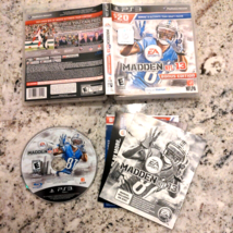 Madden NFL 13 -- Bonus Edition (PlayStation 3, 2012) PS3 Complete W/ Manual 2013 - £3.06 GBP