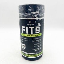 Fit 9 by Sascha Fitness fat loss support ORIGINAL FIT 9 120 Caps Exp 8/26 - £50.83 GBP