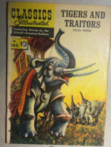 Classics Illustrated #145 Tigers And Traitors (Hrn 141) Uk Comics Edition Vg+ - £19.50 GBP