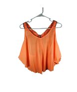 Free People Movement Size L Running Top Neon Mango Flowly NWT - $31.93