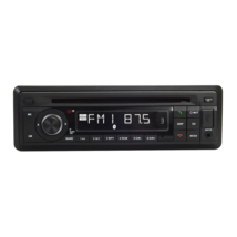70&#39;s Style DIN Radio BLUETOOTH AM FM Classic Retro Look Stereo CD USB AUX - £110.58 GBP