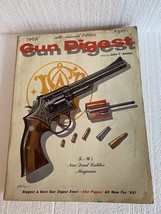 Vintage 1962 GUN DIGEST BOOK Handgun Rifles Shotgun S&amp;W Dual Caliber Cover - $42.07