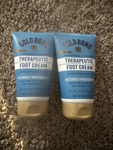 2X Gold Bond Therapeutic Foot Cream 4 oz. Triple Action Relief for Dry skin - $13.93