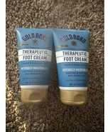 2X Gold Bond Therapeutic Foot Cream 4 oz. Triple Action Relief for Dry skin - £10.54 GBP