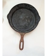 Griswold Iron Mountain 7 1032A Cast Iron Skillet Ban 2 Spout Unrestored - $102.95