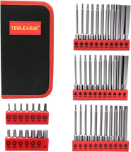 TOOLEAGUE 47PCS Hex Head Allen Wrench Drill Bit Set Metric and Sae,Alan Wrench K - £30.65 GBP