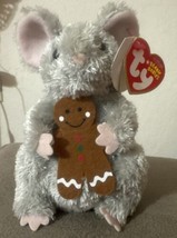 Ty Beanie Babies STIRRING Mouse Plush Christmas Gingerbread Cookie 2006 TAG - $17.87