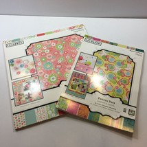 Colorbok Patterned Spring Morning Rhapsody 12&quot;x12&quot; 8.s5&quot;x11&quot; Craft Cardmaking - £23.91 GBP