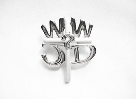 Danecraft Silver - Plated Christian What Would Jesus Do WWJD Pin Brooch - $9.85