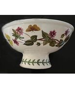 Portmeirion Botanic Garden Footed Pedestal Bowl Daisy Compote CottageCor... - $275.16 MXN