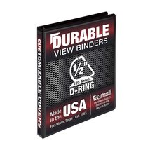 Samsill Durable 1 Inch Binder, Made in the USA, D Ring Binder, Customiza... - £29.29 GBP+