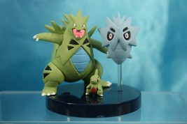 Tomy Takara Pokemon Zukan DP15 1/40 Scale Real Figure Larvitar Pupitar Tyranitar - £63.92 GBP