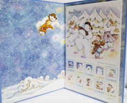 The Snowman JAPAN POST Stamp Set 2006 Super Old Rare - £64.51 GBP