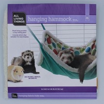 Small Animal Hanging Hammock With Fabric Hide - Ferrets - Chinchillas - £7.56 GBP