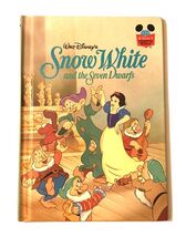 Disney&#39;s Hard Cover Vintage Children&#39;s Book Snow White and The Seven Dwa... - $5.95