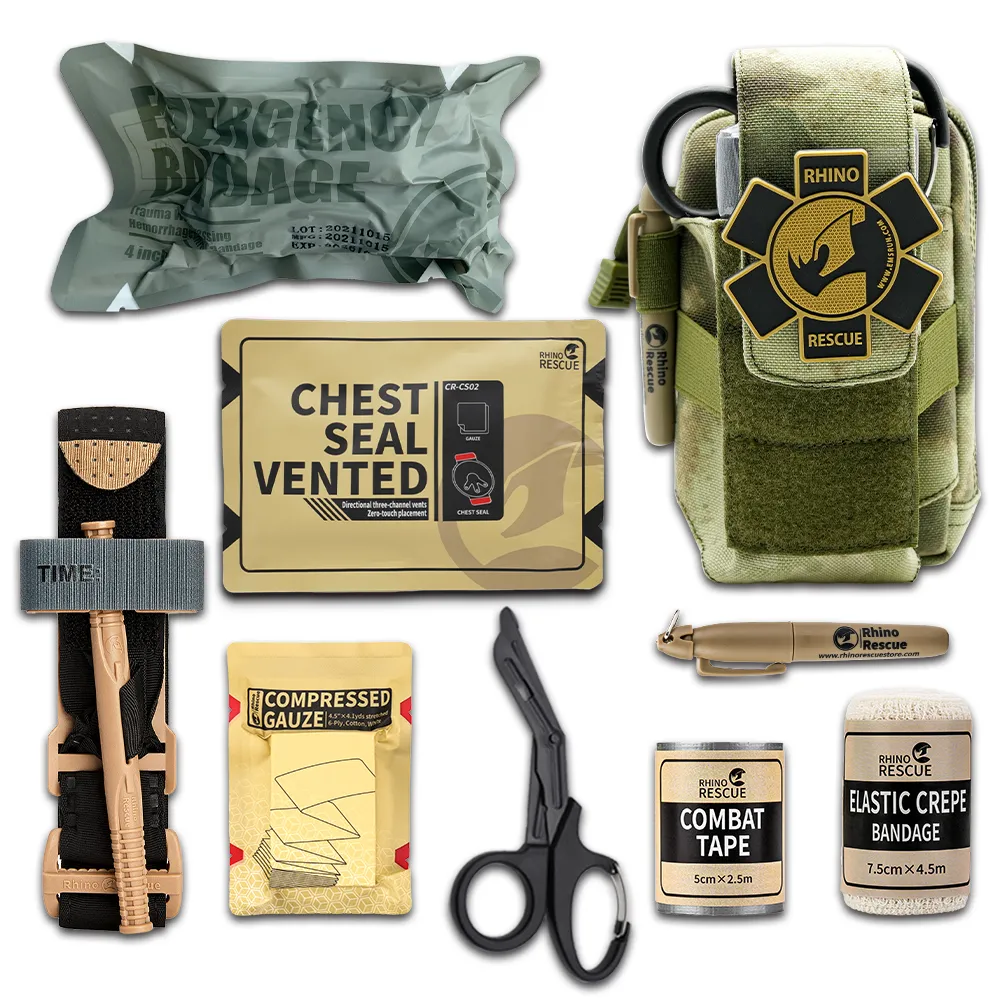 R Rescue  Ifak Pouch EDC a site Combat First Aid Trauma  Kit Bag Ifak Designed T - £118.59 GBP