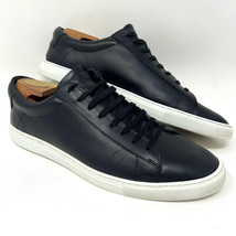 Oliver Cabell Men’s Low 1 Fashion Sneaker Sz 43 EU / 10 Black Leather Ma... - $59.35