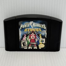 Power Rangers Lightspeed Rescue N64 Nintendo 64 Authentic Tested - $10.98