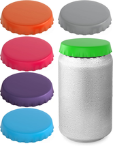 Silicone Soda Can Lids / Covers – Can Caps / Topper – Can Saver / Stoppe... - £11.05 GBP