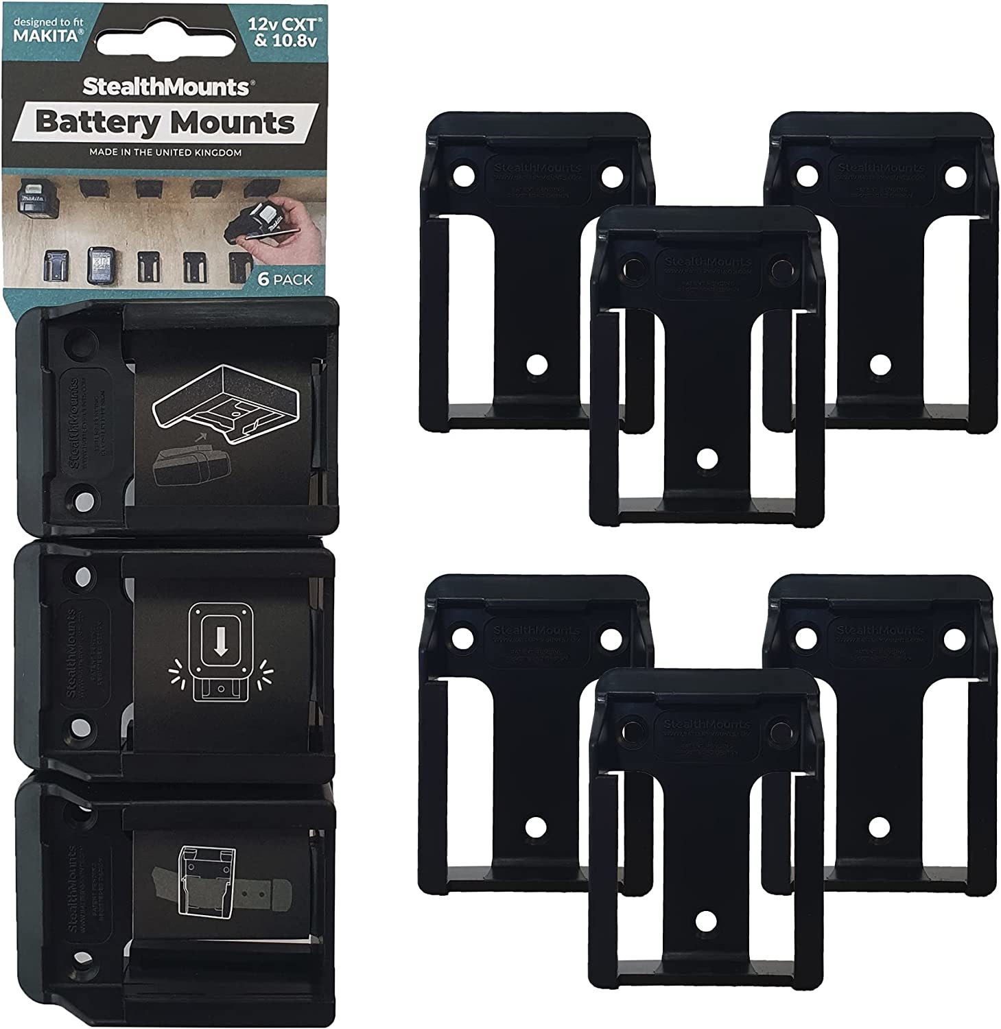 Makita 12V Cordless Battery Mounts For Stealthmounts Stealthmounts Makita - $39.97