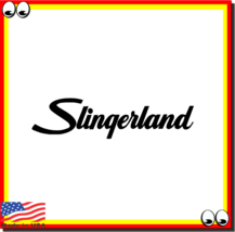 Slingerland Drum Vinyl Cut Decal Sticker Logo - £3.93 GBP