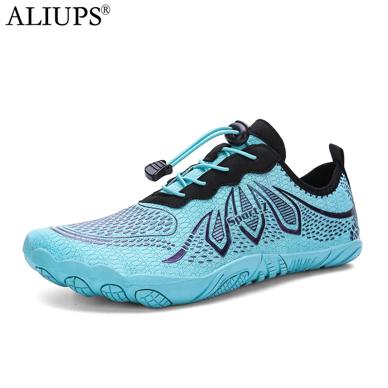 Best Sneakers ALIUPS Aqua Shoes Men Barefoot Men Beach Shoes For Women Upstream  - £47.89 GBP