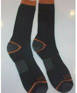 2 PAIR DICKIES EXTRA THICK ORANGE GRAY SIZE 6-12 WORK CREW THERMAL SOCKS - $363.98 MXN 2 PAIR DICKIES EXTRA THICK ORANGE GRAY SIZE 6-12 WORK CREW THERMAL SOCKS - $363.98 MXN
